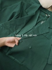 SET CỔ VEST CV LI XẺ SAU NỮ (Xả 119k)
