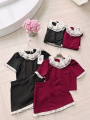 SET BÈO VIỂN PHỐI THỜI TRANG – XINH ĐEN ĐỎ NỮ SẴN (SALE 170k)