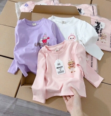 SET 3 ÁO ZIP LABUBU DÀI TAY BÉ GÁI