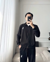 BỘ DÀI POLO KÉO KHOÁ THÊU NGỰA NAM THU ĐÔNG SẴN
