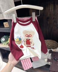 SET BỘ DÀI ZIP LÔNG 2 MẶT BÉ TRAI BÉ GÁI