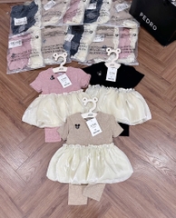 SET BỘ PHỐI BÈO BỒNG BÍ BÉ GÁI SẴN (SALE 75k)