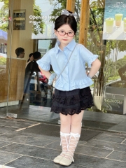 ÁO CỘC TAY BÈO BÉ GÁI