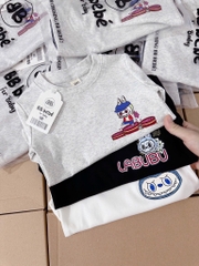 SET 3 ÁO ZIP LABUBU DÀI TAY CHO BÉ SẴN
