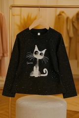 ÁO PHÔNG MÈO DÀI TAY QCCC BÉ GÁI