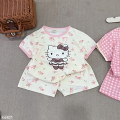 SET 2 BỘ MICKEY TONE HỒNG BÉ GÁI SẴN (XẢ 95k)