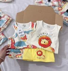 SET 2 BỘ BA LỖ SƯ TỬ VOI HƯƠU BÉ TRAI (SALE 89k)