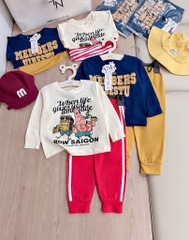 SET 2 BỘ DÀI BỌT BIỂN DÀI TAY BÉ TRAI