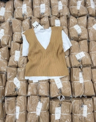 SET ÁO PHÔNG + GILE LEN ZARAAA NỮ THU ĐÔNG