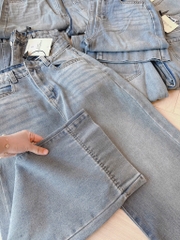 QUẦN JEANS NỮ SUÔNG GẤU TO TÚI VẠT SẴN