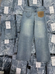 QUẦN JEAN NỮ SUÔNG TÚI NÂU NEW SẴN (xả 90k)