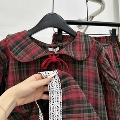 SET BỘ CỘC KẺ ĐỎ PHỐI VIỀN BÈO NỮ