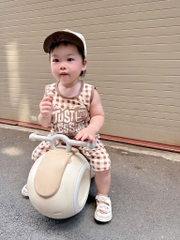 SET BỘ BA LỖ Ô TÔ TONE NÂU BÉ TRAI