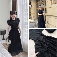 VÁY REN LI EO HOA XOÈ NỮ( xả 159k)