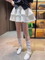 CHÂN VÁY NGẮN XOÈ TẦNG NỮ