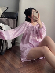 SET BỘ ÁO QUẦN TÍM NỮ