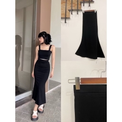 CHÂN VÁY ĐUÔI CÁ UMI DÁNG DÀI NỮ SẴN (SALE 61k)