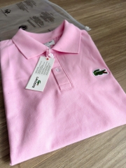 ÁO POLO CỘC MÀU PINK NỮ SẴN