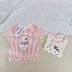 SET 2 BỘ MICKEY TONE HỒNG BÉ GÁI SẴN (XẢ 95k)