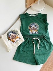 SET 2 BỘ BA LỖ XANH TRẮNG BÉ TRÃI(XẢ 79k)
