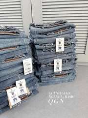 CHÂN VÁY JEAN NỮ WHOAU XẺ SAU DÁNG DÀI SẴN(SALE 149k)