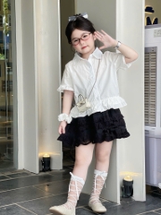 ÁO CỘC TAY BÈO BÉ GÁI