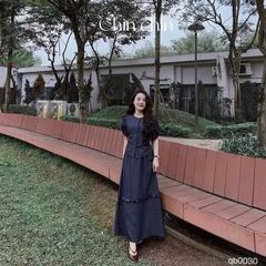 SET ÁO LI SƯỜN MIX CV BÈO DÀI NỮ SẴN