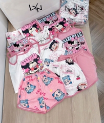 SET 3 BỘ MINNIE - NATRA BÉ GÁI SẴN( xả85k))