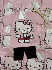 SET ÁO HELLO KITTY KÈM QUẦN BÉ GÁI (SALE 70k)