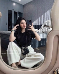 QUẦN SUÔNG DÂY RÚT BA MÀU SẴN( XẢ 59k)