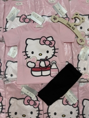 SET ÁO HELLO KITTY KÈM QUẦN BÉ GÁI (SALE 70k)