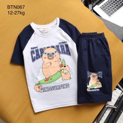 BỘ ĐÙI COTTON 4 CHIỀU BÉ TRAI BST