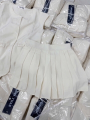 SET LIEN KÈM CHÂN VÁY NGẮN XẾP LY NỮ
