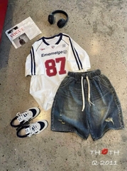 SET ÁO THÔNG HƠI 87 MIX QUẦN JEAN NỮ