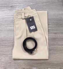 QUẦN BAGGY VẢI ĐỈA TO KÈM ĐAI(xả 50k)