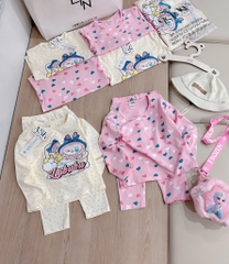 SET 2 BỘ LABUBU HỒNG TRẮNG BÉ GÁI