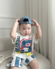 SET BỘ CHÚ CHÓ SNOOPY QUẦN ĐÙI KẺ BÉ TRAI