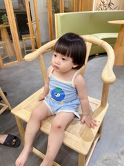 SET 3 BỘ 2 DÂY NÂU HỒNG XANH BÉ GÁI SẴN(XẢ 95k)
