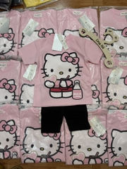 SET ÁO HELLO KITTY KÈM QUẦN BÉ GÁI (SALE 70k)