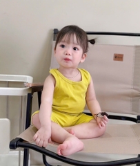 SET BA LỖ 2 TONE MÀU CHO BÉ GÁI SẴN ( xả 89k )