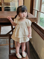 SET ÁO BABYDOLL QUẦN BÉ GÁI