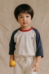 SET 4 ÁO ĐỎ XÁM BE DÀI TAY BÉ TRAI