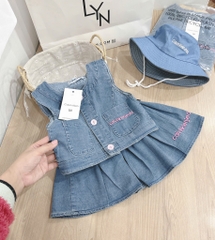 SET JEAN CALVIN KÈM MŨ BÉ GÁI (LOẠI RẺ)(XẢ 59k)
