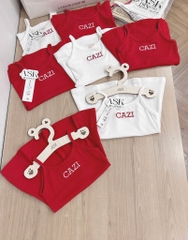 SET 2 VÁY 2 DÂY THÊU CAZI BÉ GÁI