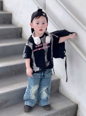 SET ÁO LOANG QUẦN JEAN TÚI HỘP BÉ TRAI