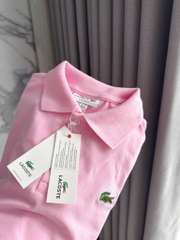ÁO POLO CỘC MÀU PINK NỮ SẴN