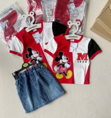 SET CỘC MICKEY QUẦN JEAN ĐÙI BÉ TRAI SẴN (xả 75k)