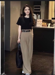 QUẦN SUÔNG VẢI GIẤU KHOÁ ZR2024(xả 59k)