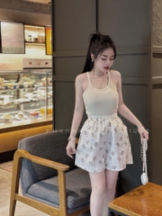SET 3 QUẦN ĐÙI HOẠ TIẾT NỮ SẴN(SALE 85k)