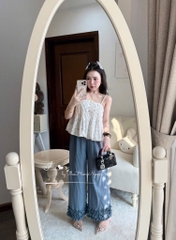SET BỘ HOA NHÍ 2S QUẦN SUÔNG NỮ